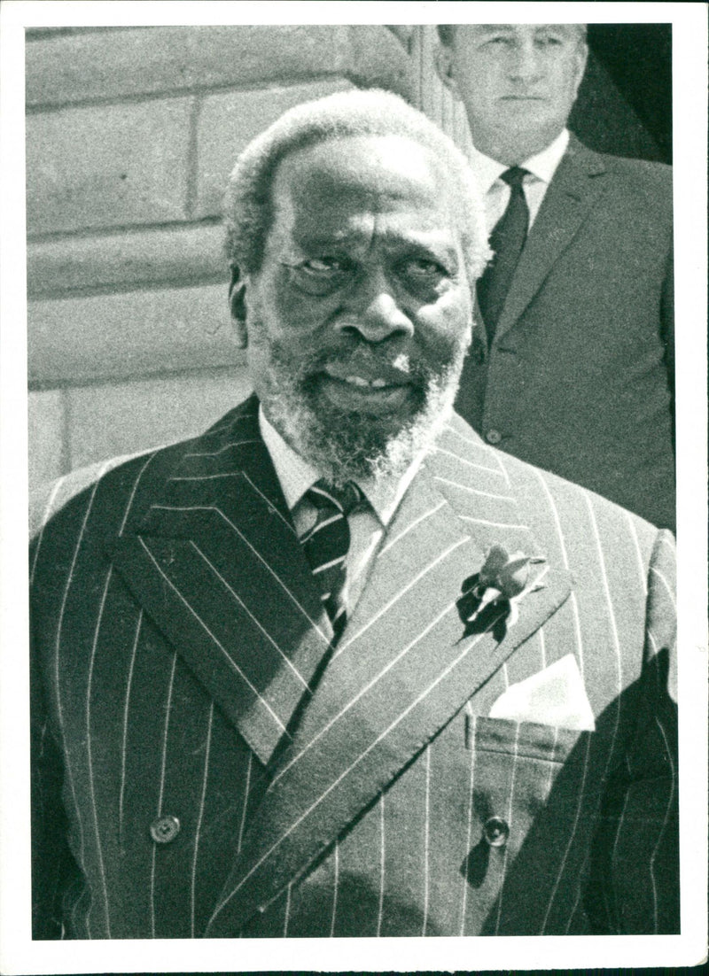 President Jomo Kenyatta - Vintage Photograph