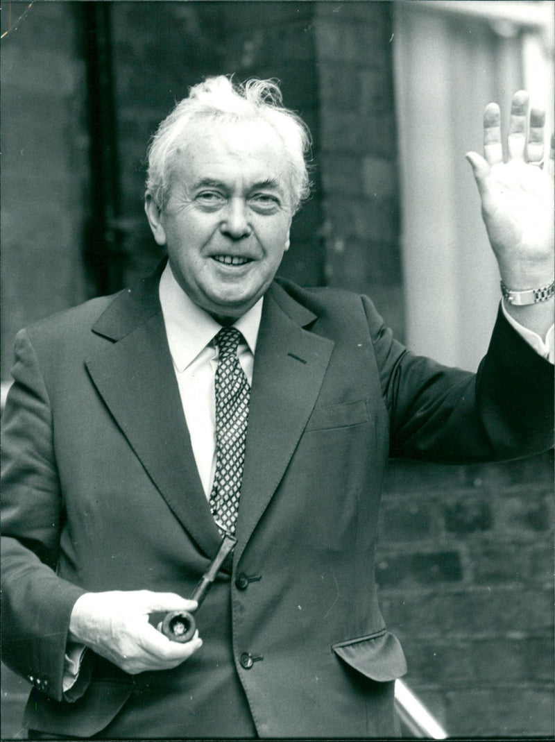 Harold Wilson - Vintage Photograph