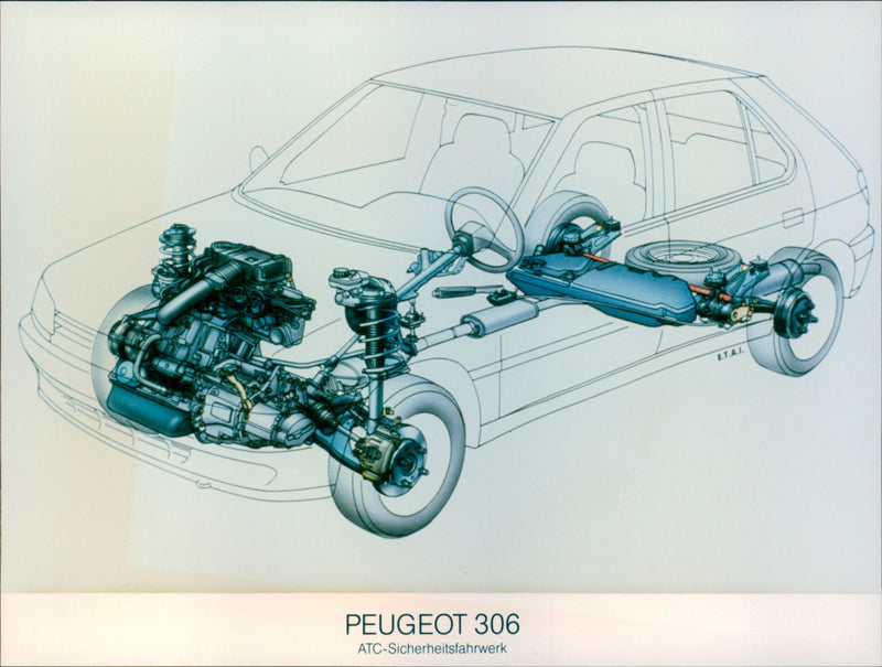 Peugeot 306 - Vintage Photograph