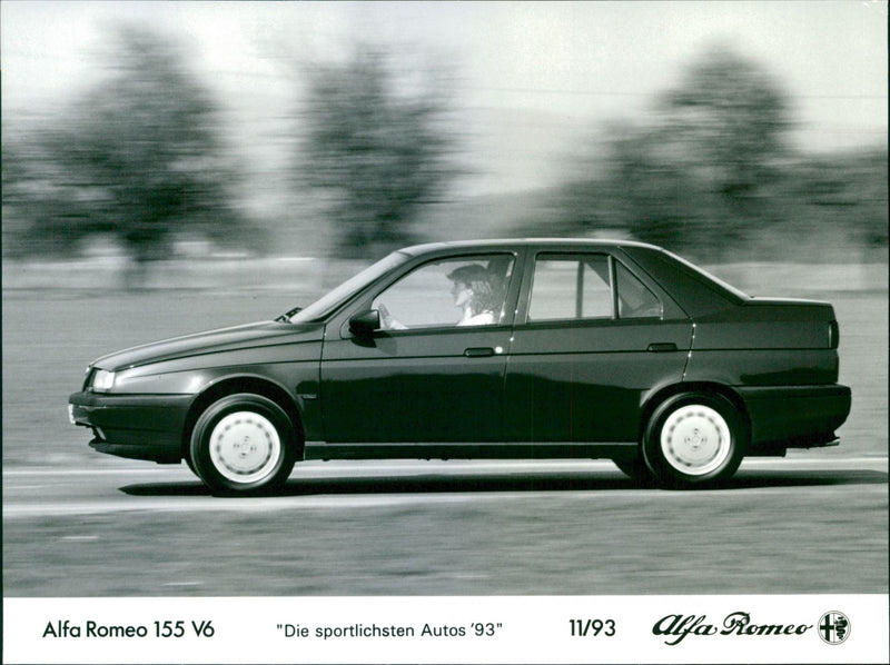 Alfa Romeo 155 V6 - Vintage Photograph