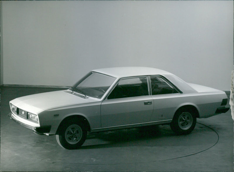 1971 Fiat 130 Coupe - Vintage Photograph