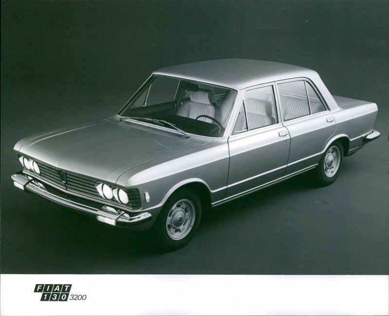 1974 Fiat 130 3200 - Vintage Photograph