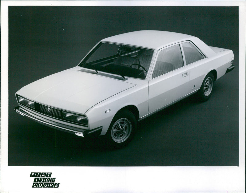 Fiat 130 Coupe - Vintage Photograph