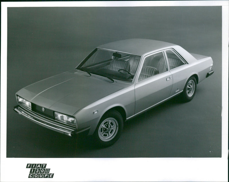 Fiat 130 Coupe - Vintage Photograph