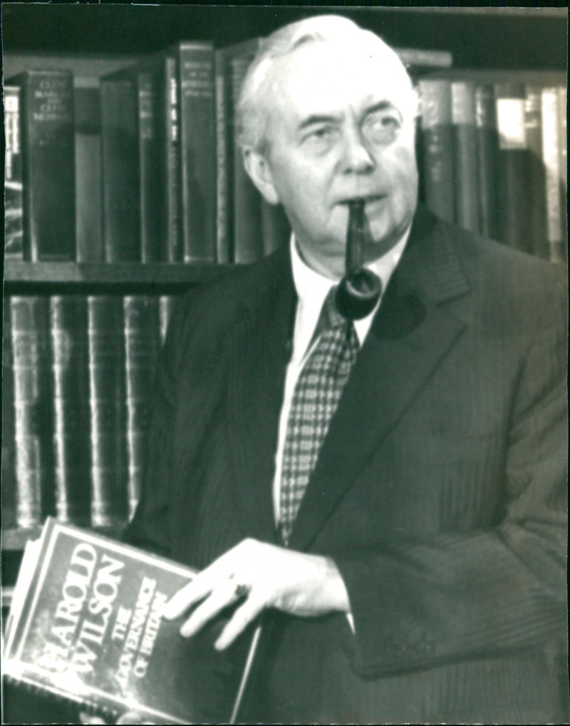 Harold Wilson - Vintage Photograph