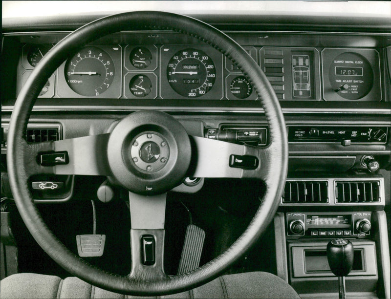 Datsun Skyline Coupe - Vintage Photograph