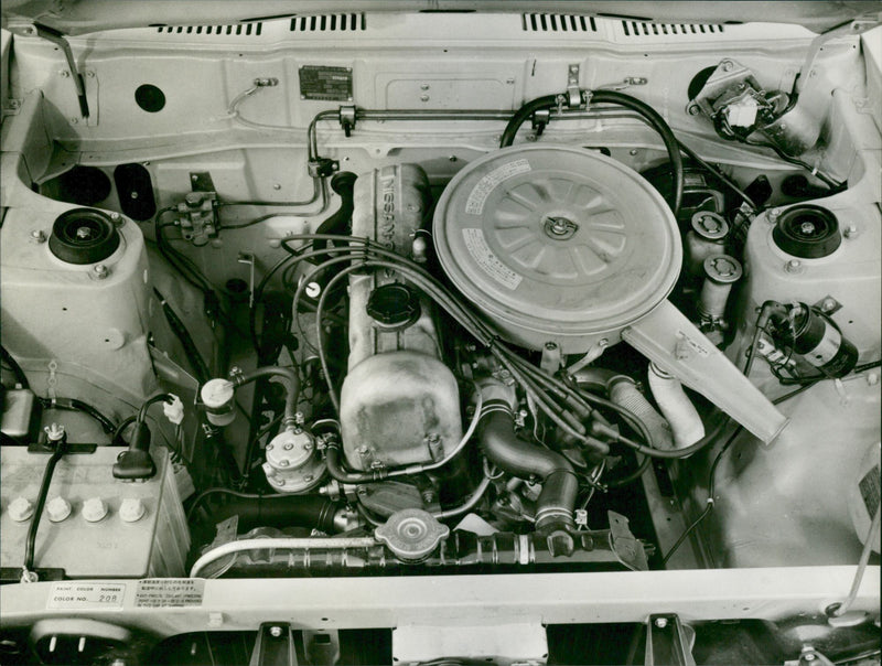 Datsun 160J Sedan - Vintage Photograph