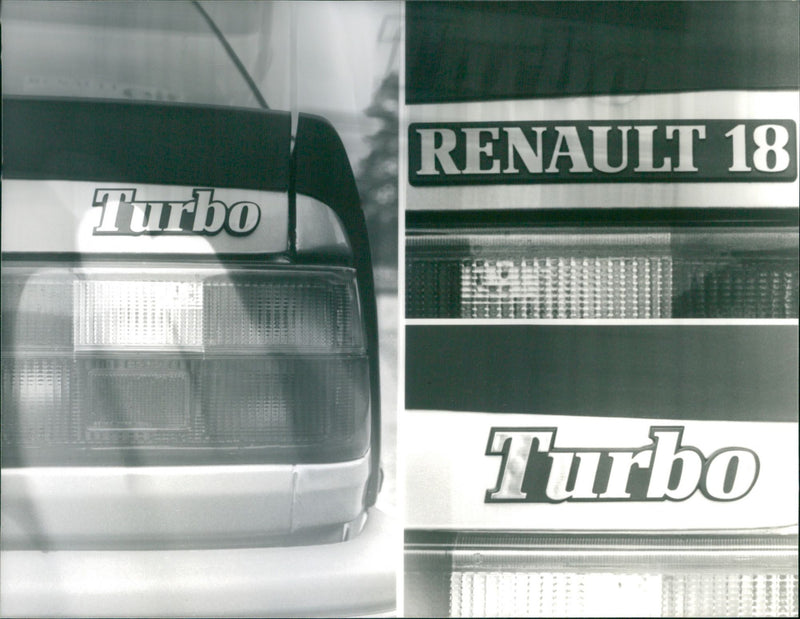 Renault 18 Turbo - Vintage Photograph