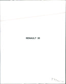 Renault 20, Cockpit - Vintage Photograph