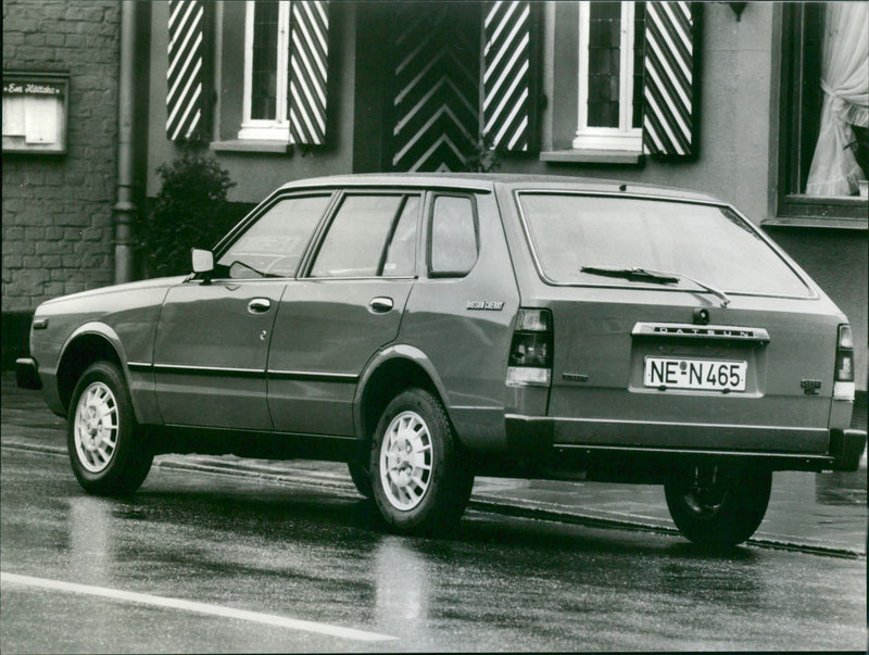 Datsun Cherry Kombi - Vintage Photograph