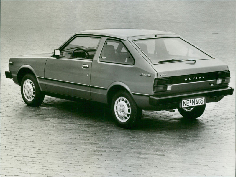 Datsun Cherry Limousine - Vintage Photograph
