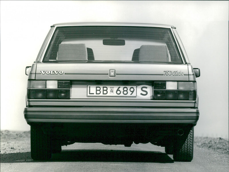 Volvo 760 Turbo, Model 84 - Vintage Photograph