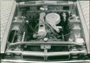 Datsun 240 K-GT, Engine - Vintage Photograph
