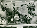 Datsun 160 J Limousine, Engine - Vintage Photograph