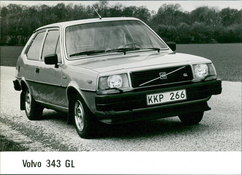 Volvo 343 GL - Vintage Photograph