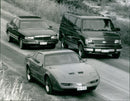 Buick Park Avenue, Pontiac Firebird and Chevrolet Astro Van - Vintage Photograph