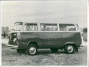 Volkswagen De Luxe Bus - Vintage Photograph