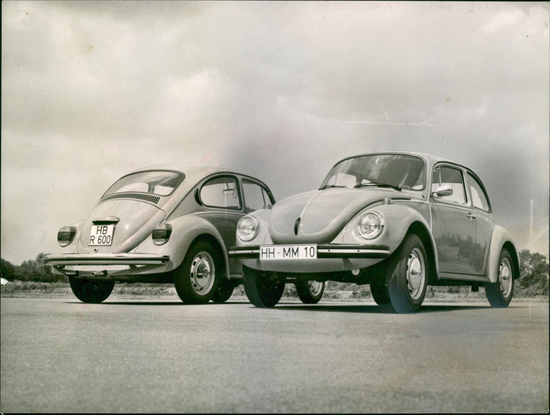 Volkswagen 1200 L and 1303 A - Vintage Photograph