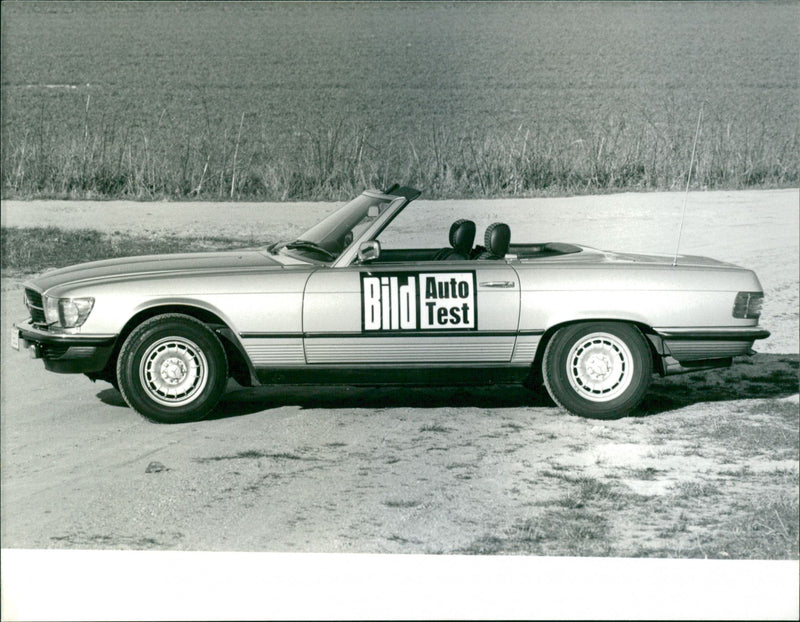 Mercedes-Benz 350SL - Vintage Photograph