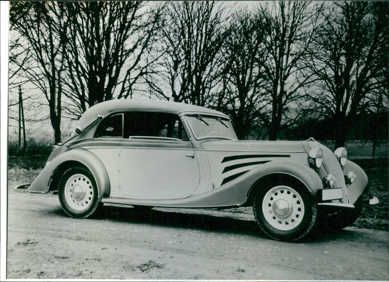 1937 Hanomag Sturm Cabriolet - Vintage Photograph