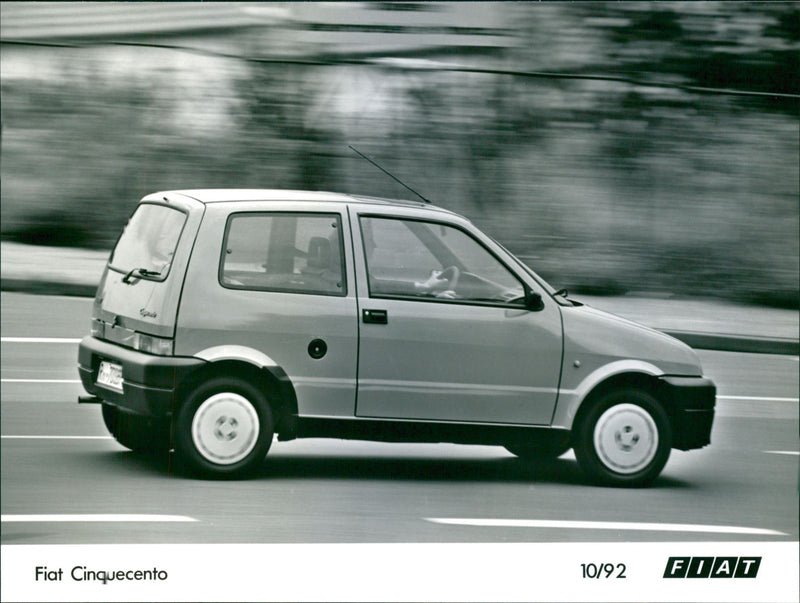 Fiat Cinquecento - Vintage Photograph