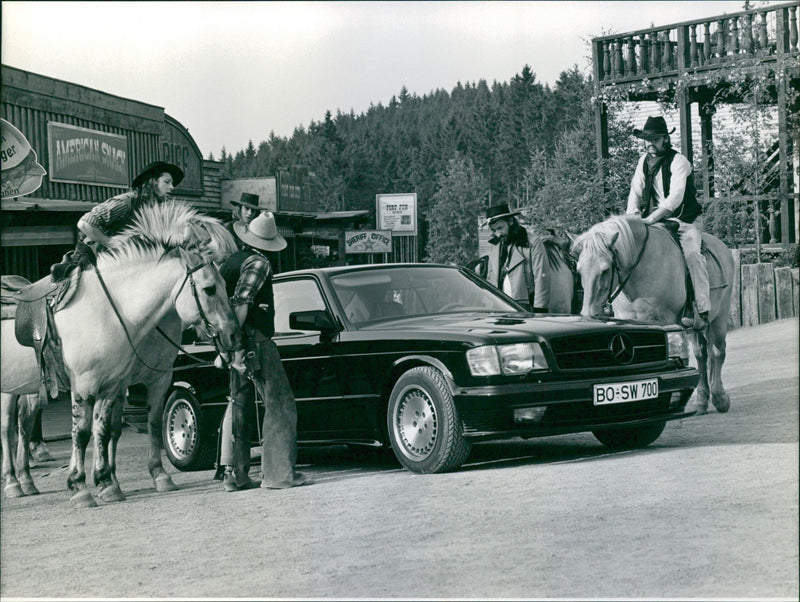 Mercedes-Benz 500 SEC - Vintage Photograph