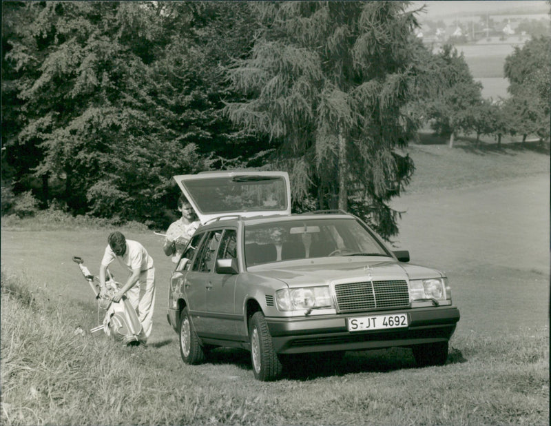 Mercedes-Benz 300 TD Turbo - Vintage Photograph