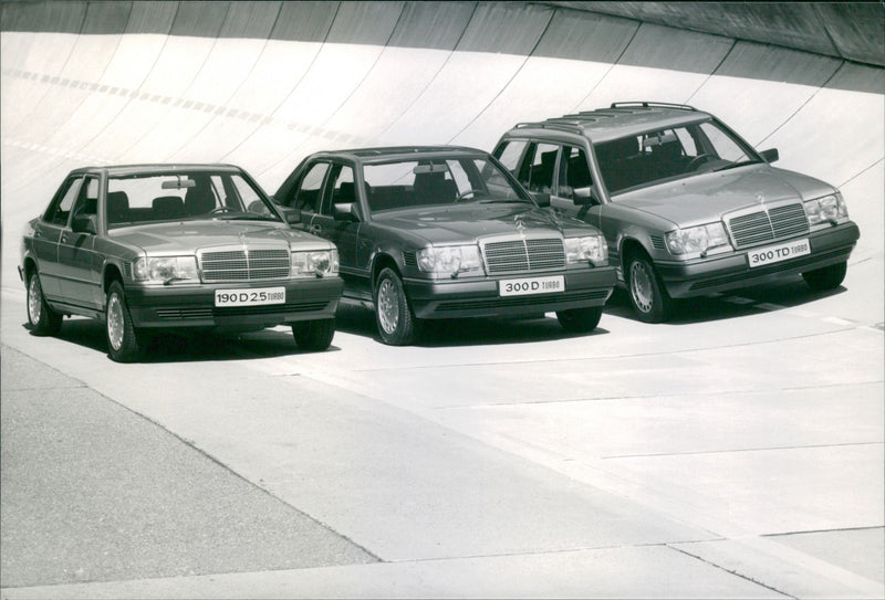 Mercedes-Benz 190 D 2.5 Turbo, 300 D Turbo and 300 TD Turbo - Vintage Photograph