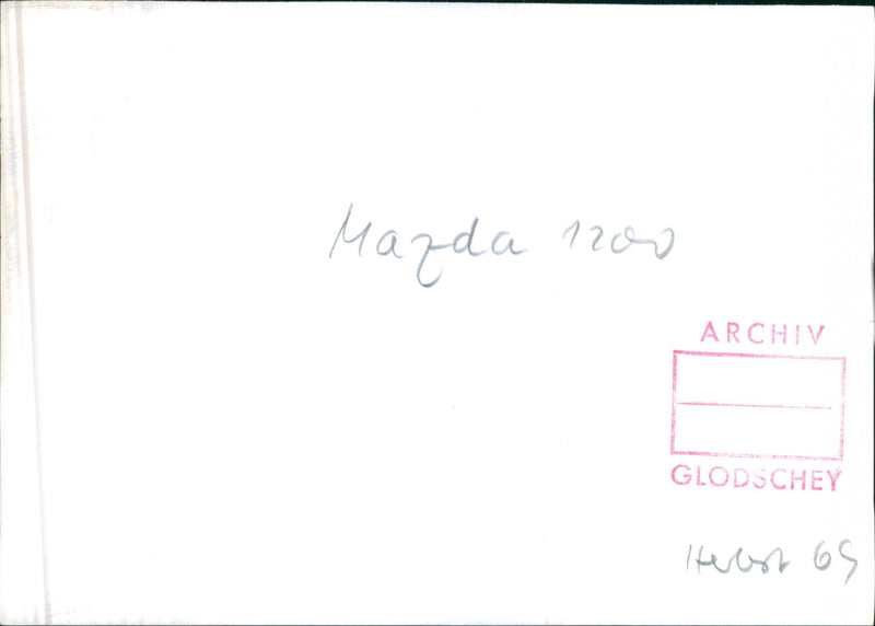 Mazda 1000 - Vintage Photograph
