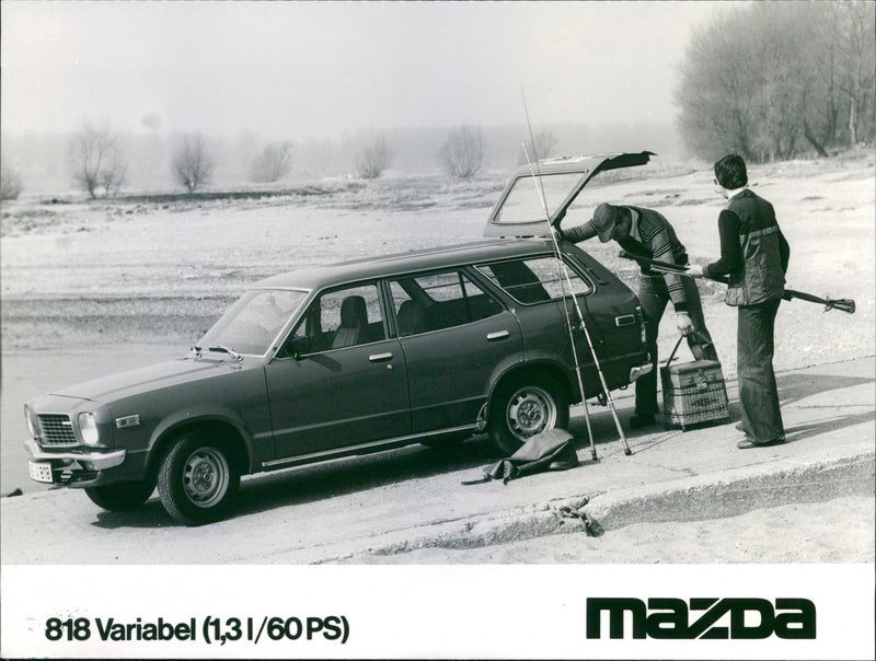 Mazda 818 - Vintage Photograph