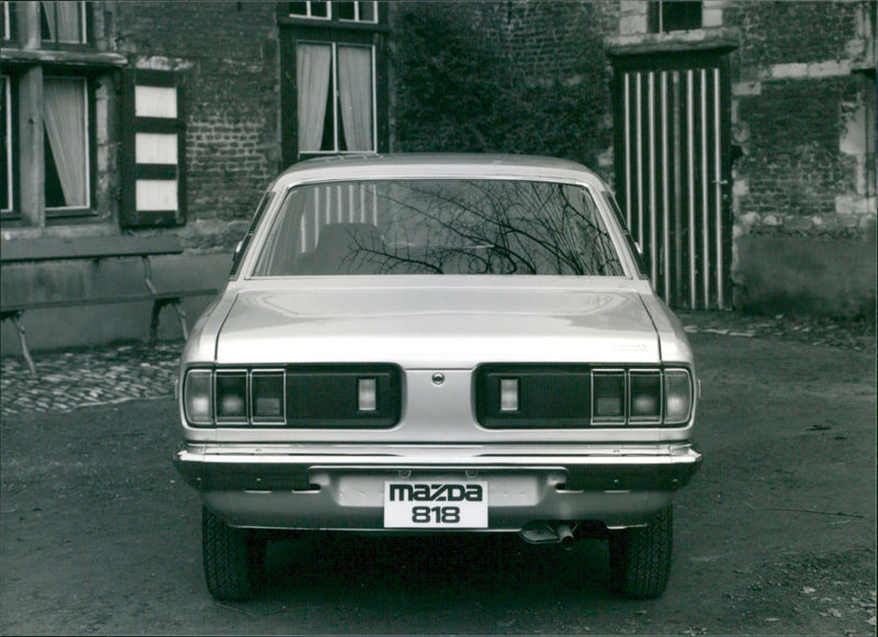 Mazda 818 - Vintage Photograph