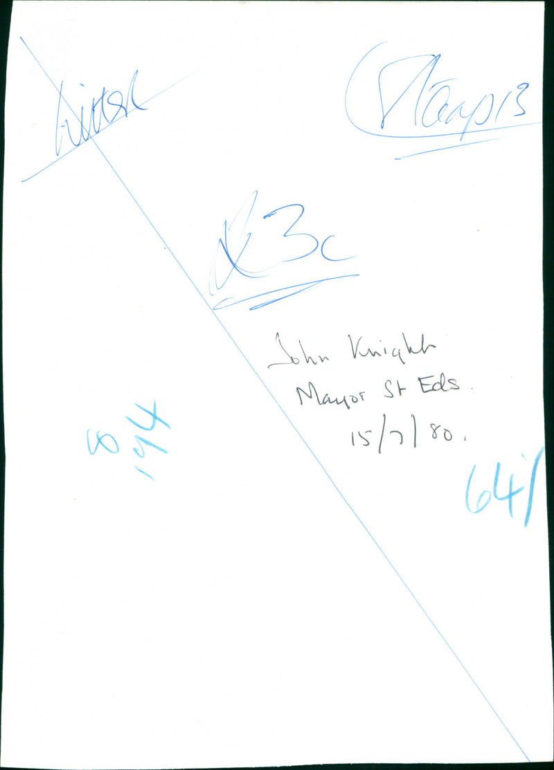 John Knight - Vintage Photograph