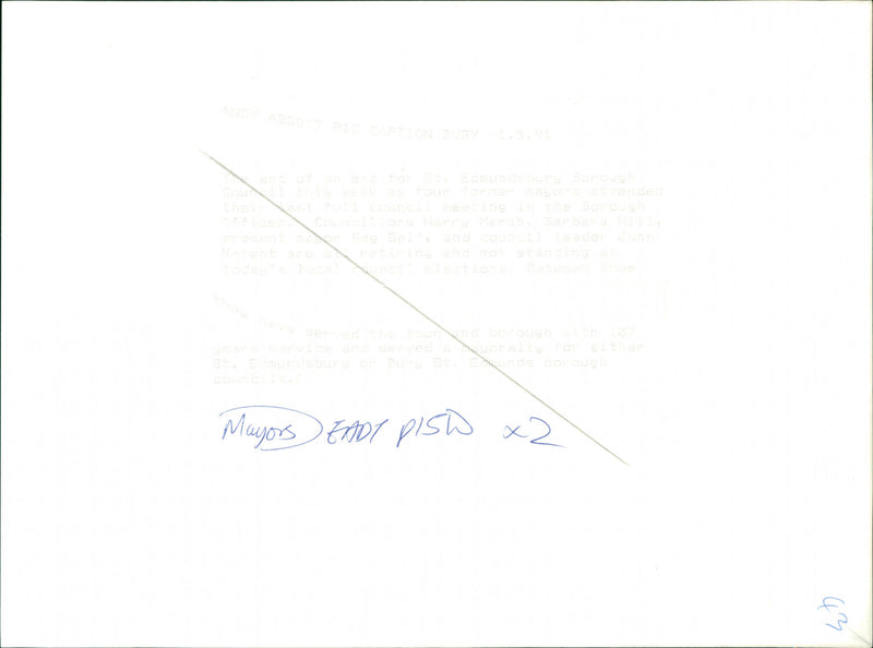 Harry Marsh, Barbara Hill, Reg Self and John Knight - Vintage Photograph