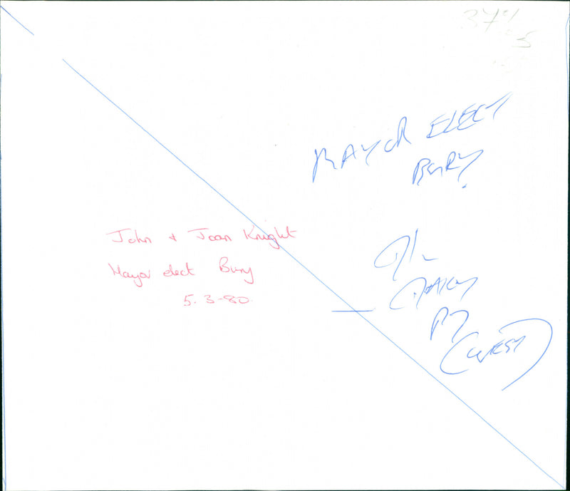 John and Joan Knight - Vintage Photograph