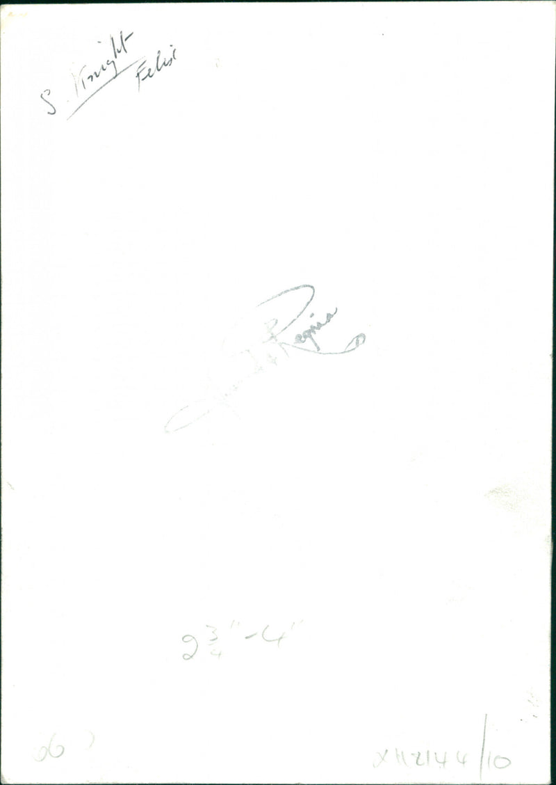 Sid Knight - Vintage Photograph