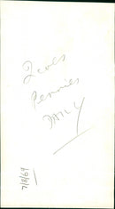 Sid Knight - Vintage Photograph