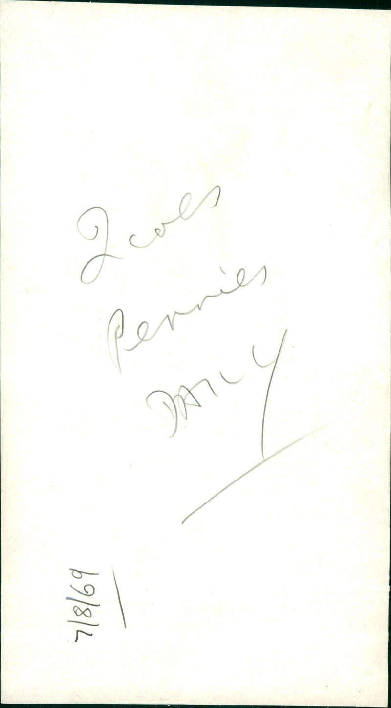 Sid Knight - Vintage Photograph