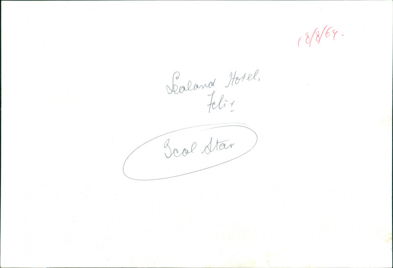 Sid Knight - Vintage Photograph