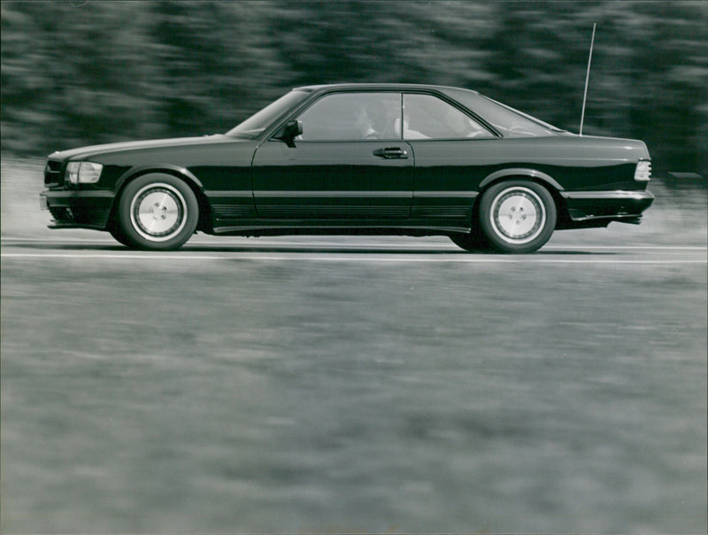 Mercedes Benz 500 SEC - Vintage Photograph