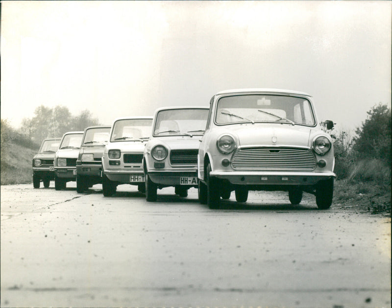 Antique cars - Vintage Photograph