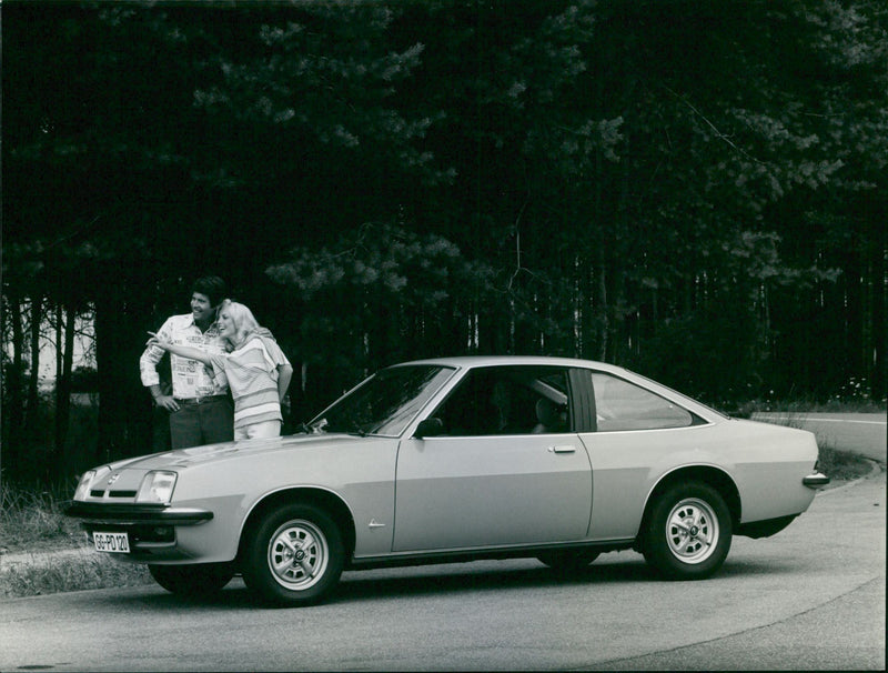 Opel Manta - Vintage Photograph