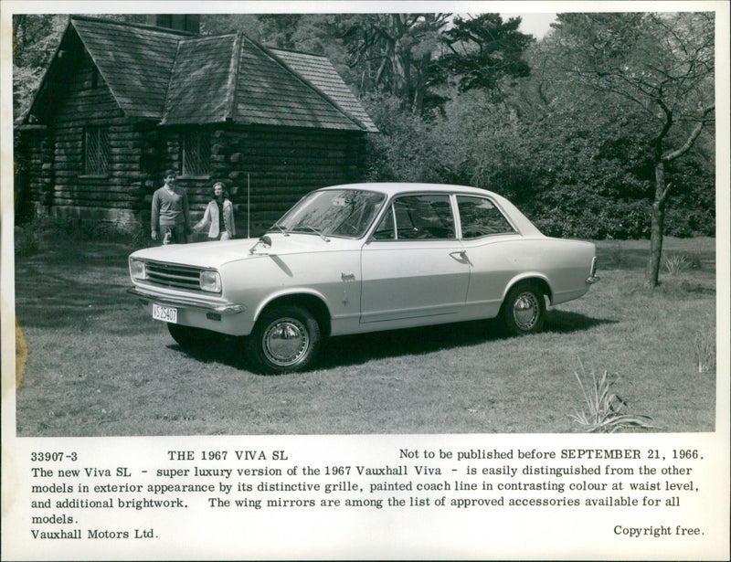 Vauxhall Viva - Vintage Photograph