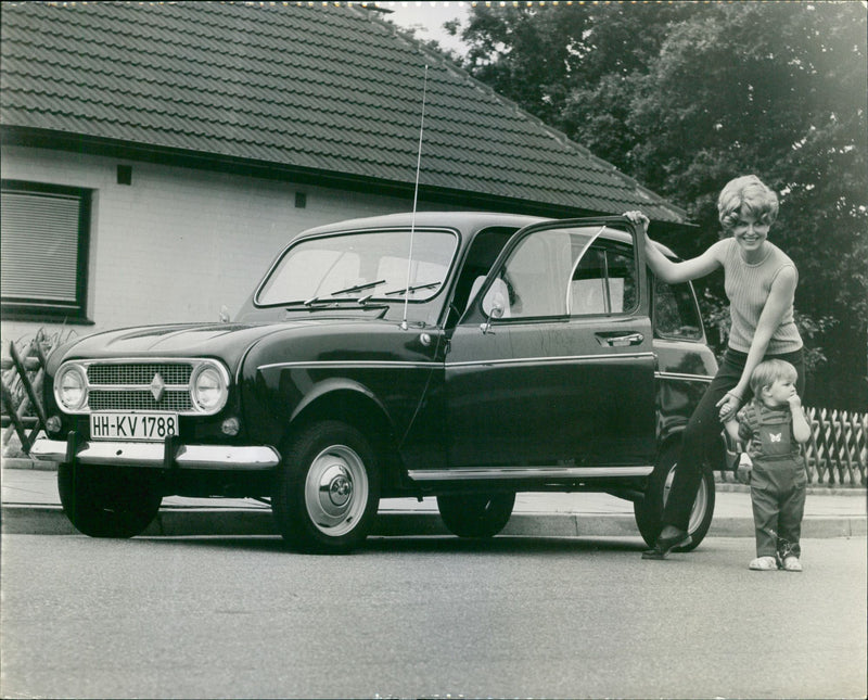 1968 Renault R4 - Vintage Photograph