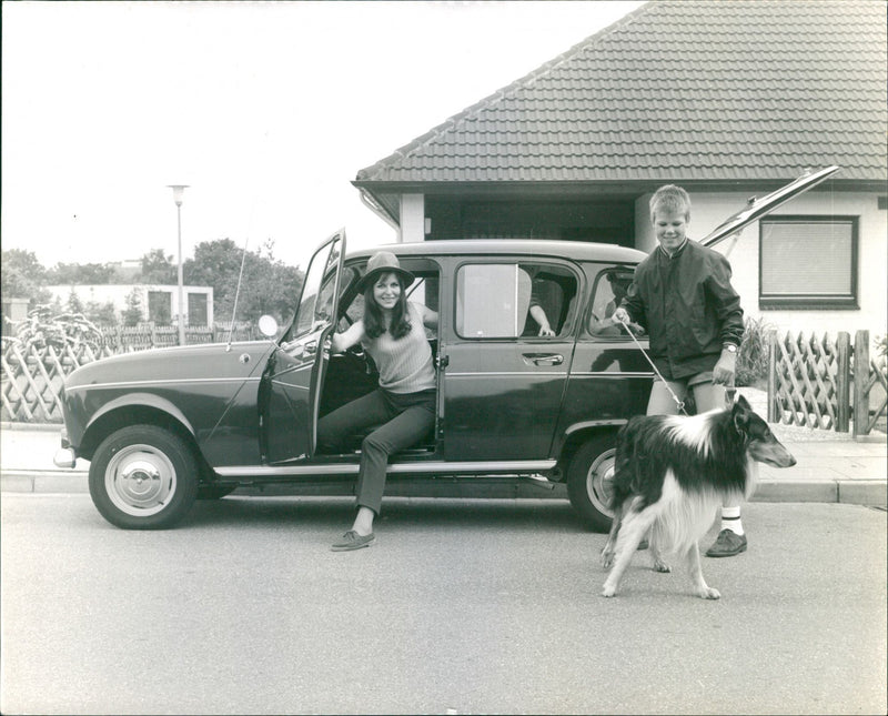 1968 Renault R4 - Vintage Photograph