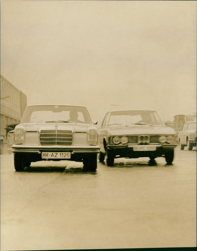 1969 Mercedes-Benz W115 - Vintage Photograph