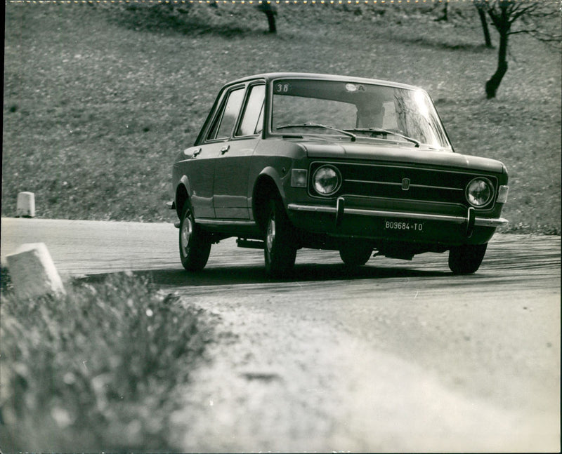 1968 Fiat 128 - Vintage Photograph