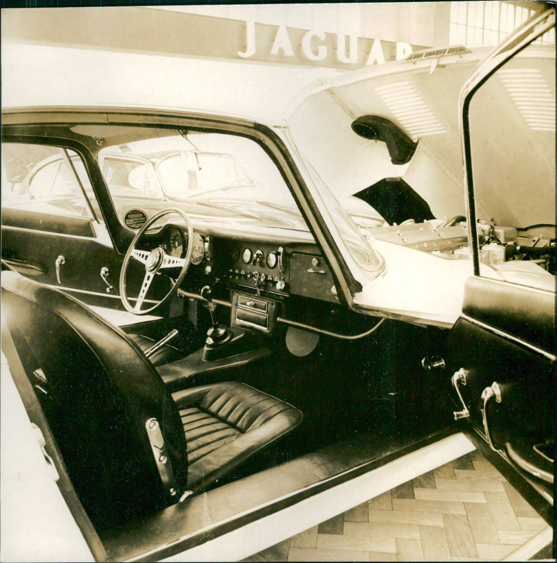 Jaguar Car - Vintage Photograph