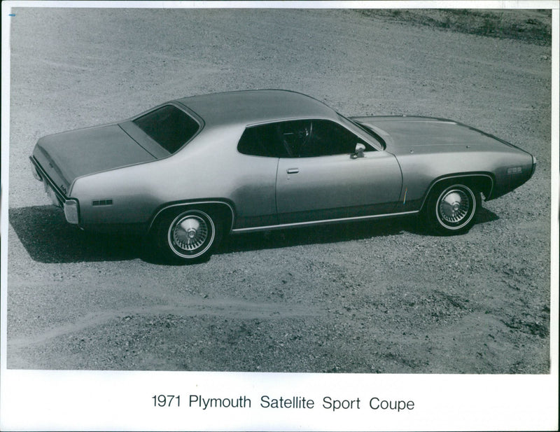 1971 Plymouth Satellite Sport Coupe - Vintage Photograph