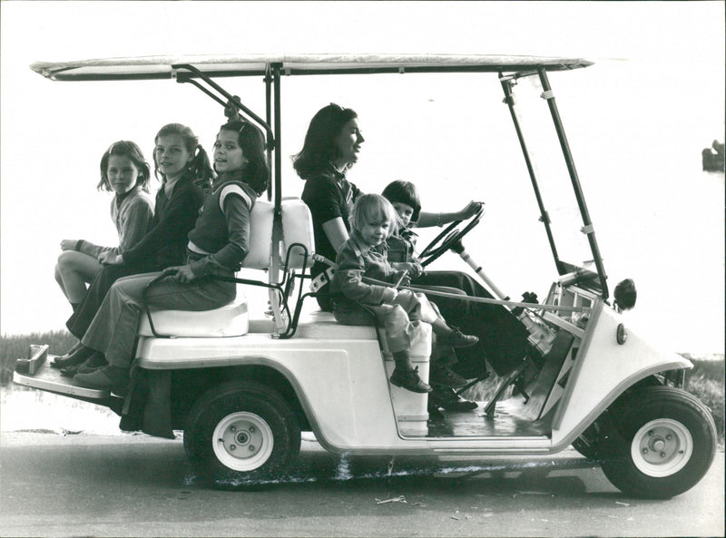 1975 Melex golf cart 212 - Vintage Photograph