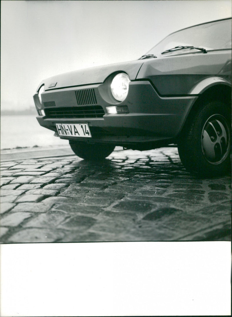 1978 Fiat Ritmo, bumper - Vintage Photograph